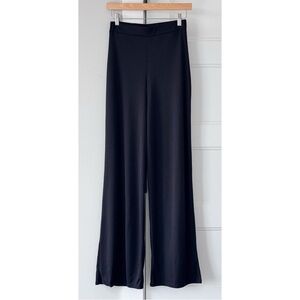 Nasty Gal Ribbed High Waisted Wide Leg Pants